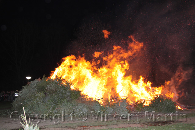 Kerstboomverbranding